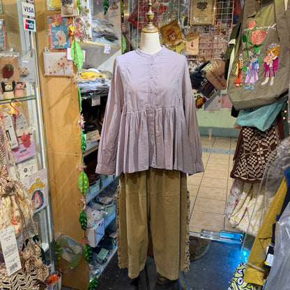 Tumugu Lavender Blouse Shirt