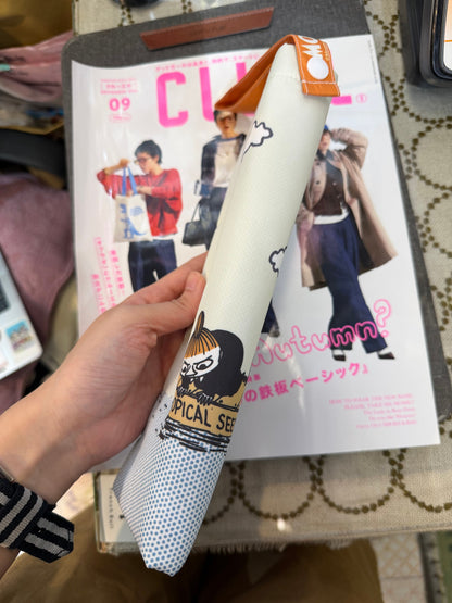 Moomin and Little My Folding Umbrella Mini Bag, Water Absorption