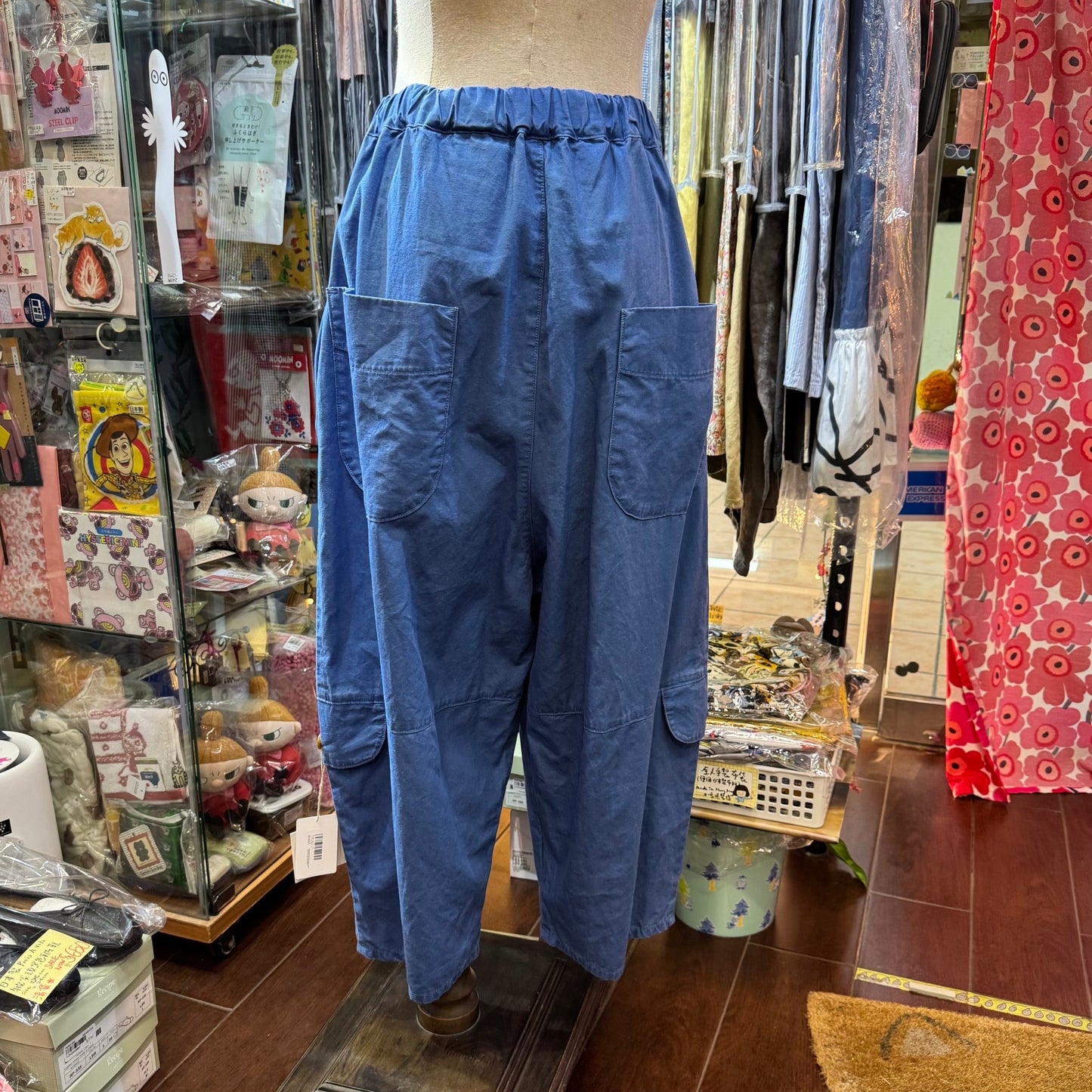 Tumugu Blue Tinker Pants, made in Japan