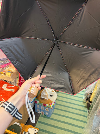 宮下和 Miyashita Nodoka x Soleil Cat pattern Folding Umbrella, Sunny and rainy days,  UPF50+ UV 100% Cut
