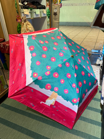 宮下和 Miyashita Nodoka x Soleil Cat pattern Folding Umbrella, Sunny and rainy days,  UPF50+ UV 100% Cut