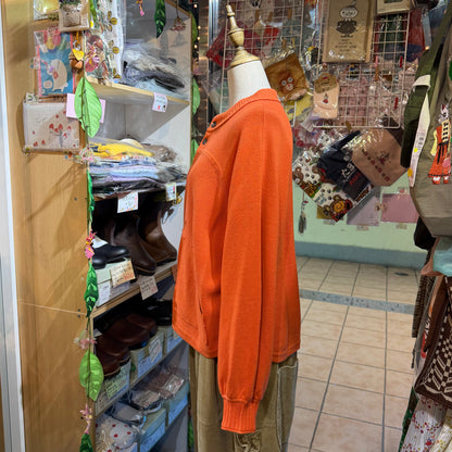 Estroislose Orange Cardigan, Outer