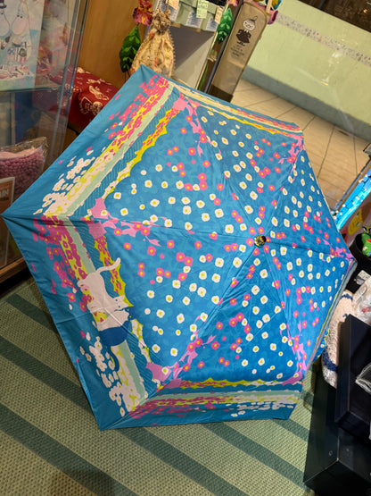 宮下和 Miyashita Nodoka x Soleil Cat pattern Folding Umbrella, Sunny and rainy days,  UPF50+ UV 100% Cut