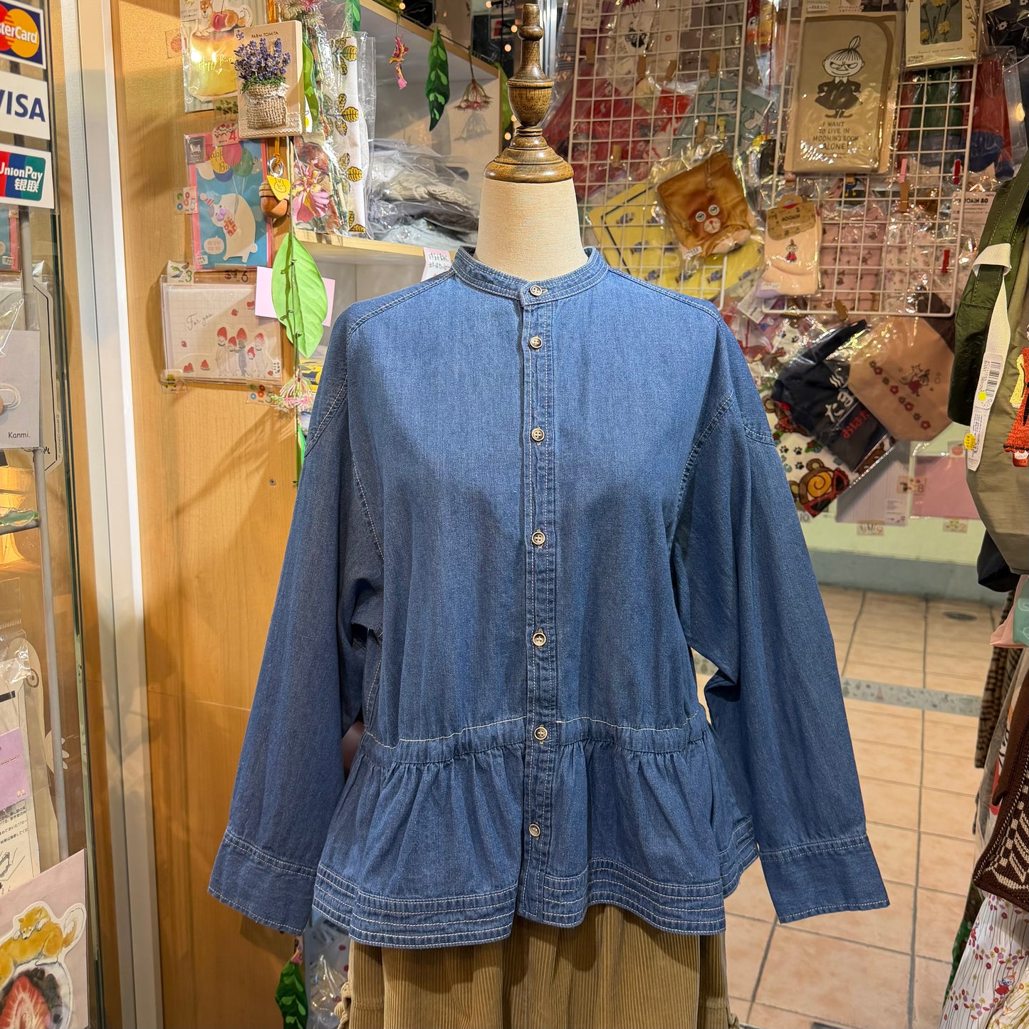 Estroislose Denim 2Way Shirt