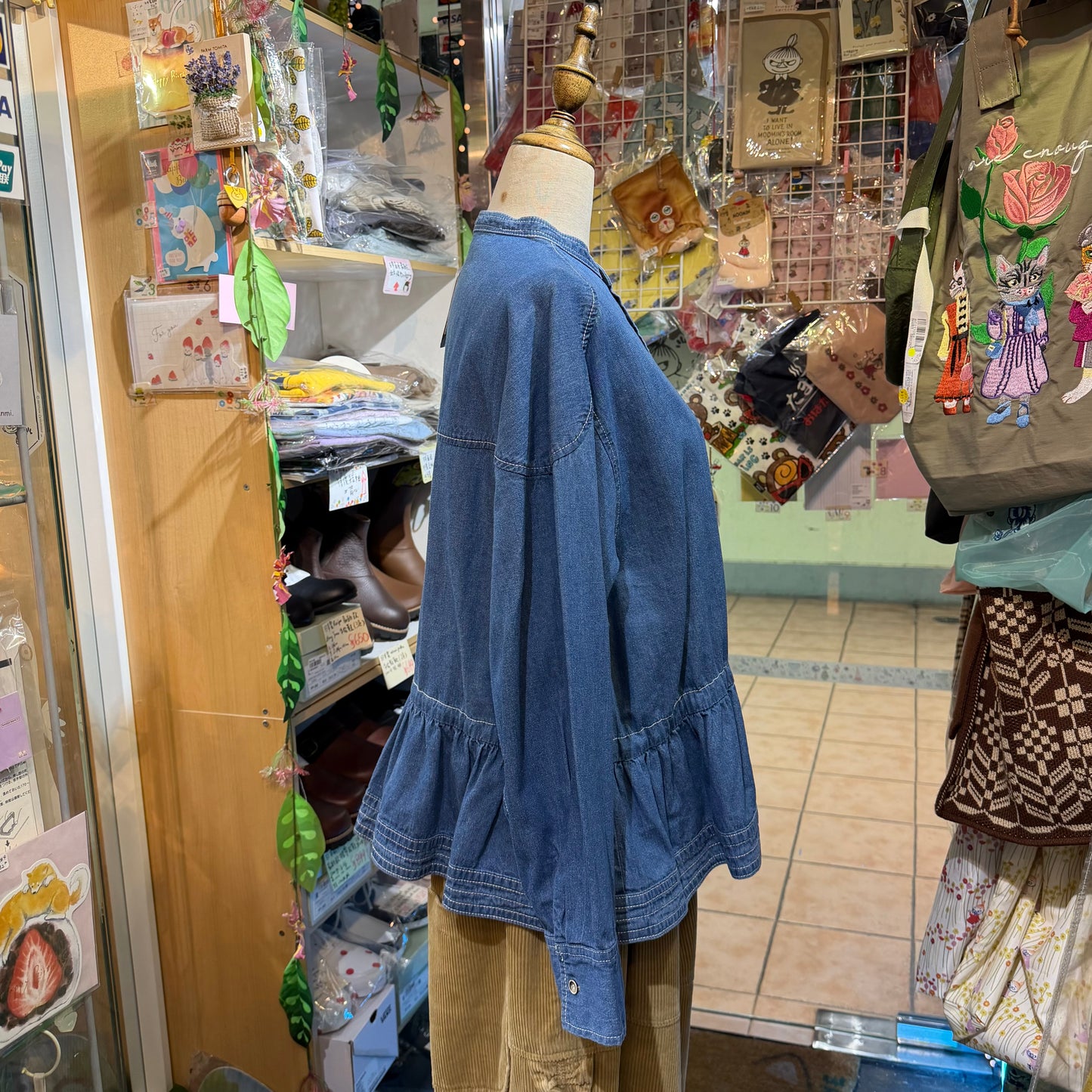 Estroislose Denim 2Way Shirt