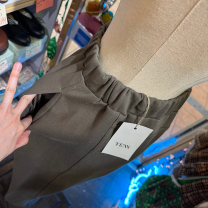 Yenn Military Green Pants, made in Korea