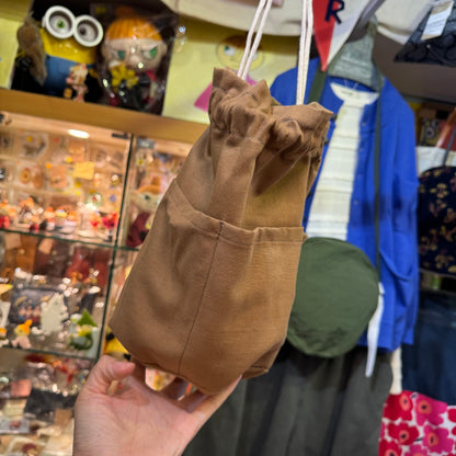 Handmade Animals Prints Bucket Bag, fabric from Japan