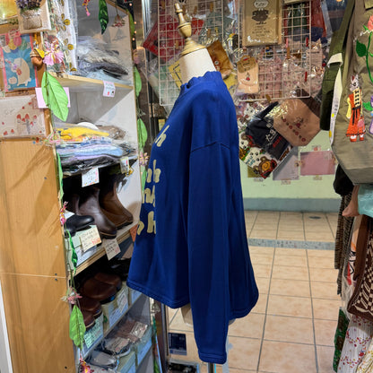 Laiterie nhanh Blue Sweatshirt, made in Japan