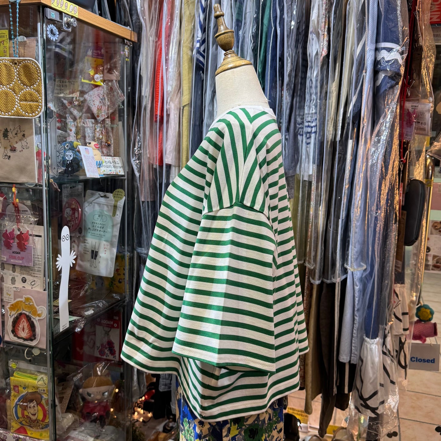 Aug Striped T-shirt, 2 Colors, made in Japan