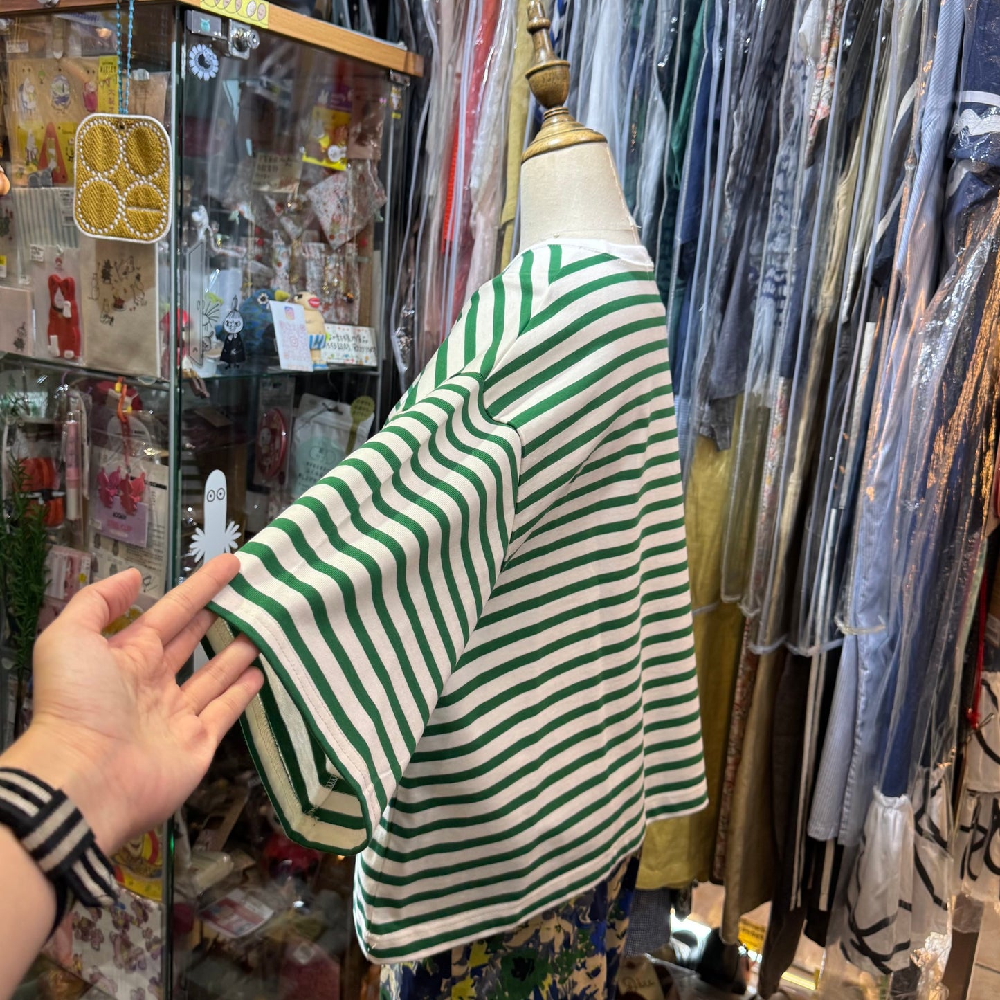 Aug Striped T-shirt, 2 Colors, made in Japan