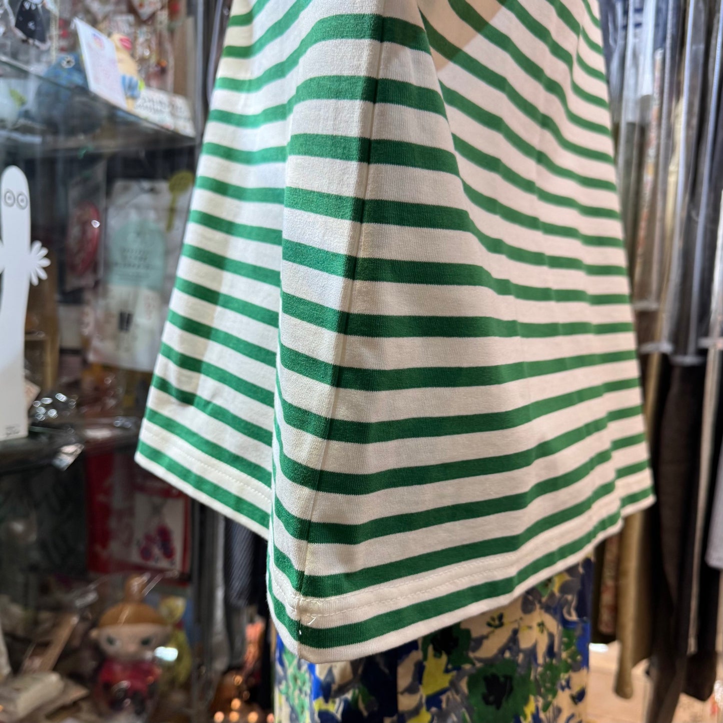 Aug Striped T-shirt, 2 Colors, made in Japan