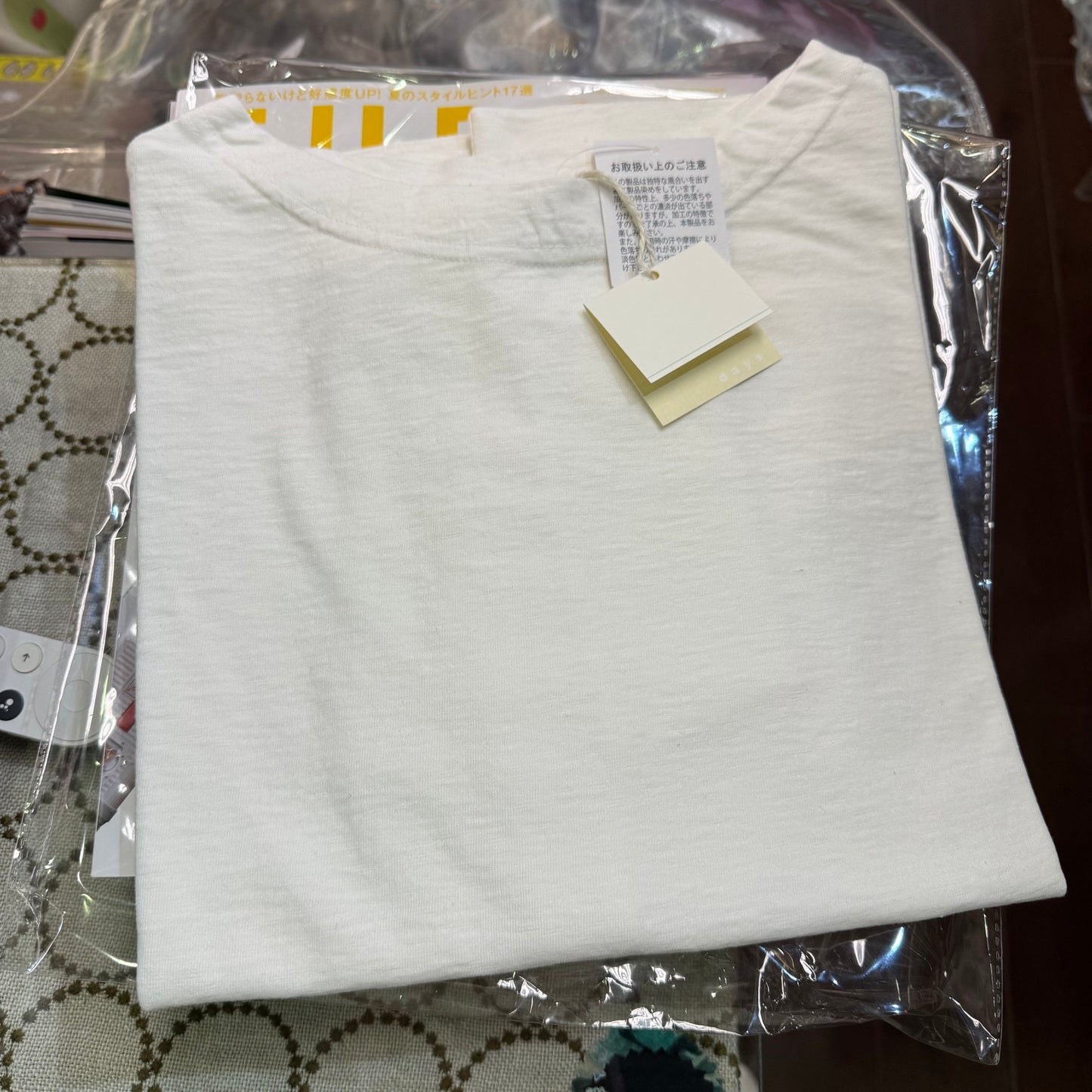Days Cotton T-shirt, 2 Colors, made in Japan
