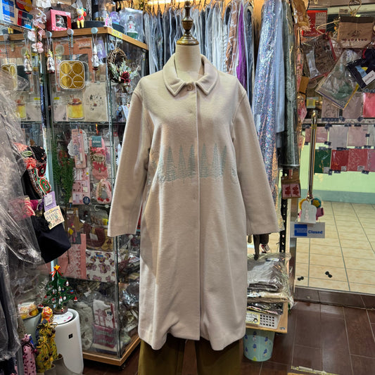 Sale- Haupia Oak and Forest Ivory Coat, made in Japan