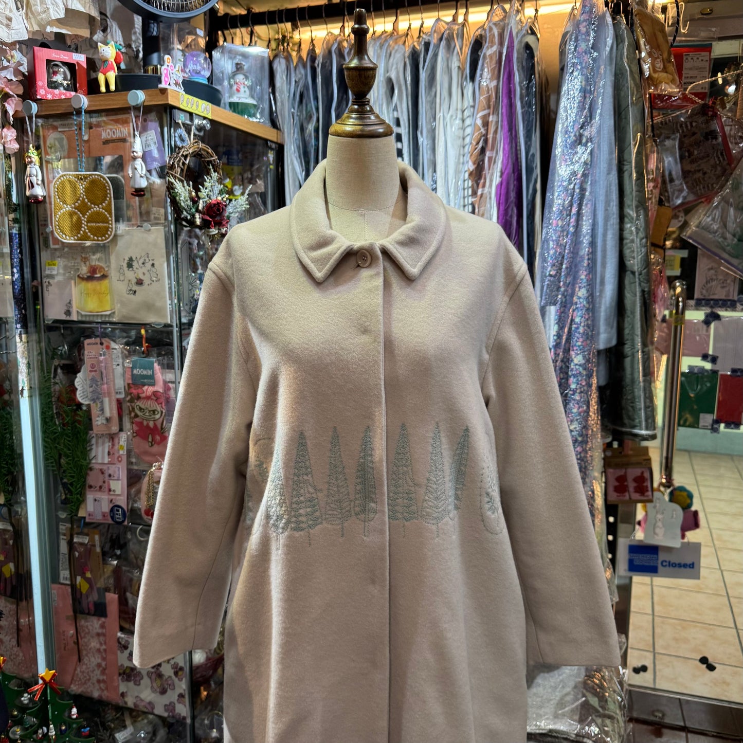 Sale- Haupia Oak and Forest Ivory Coat, made in Japan