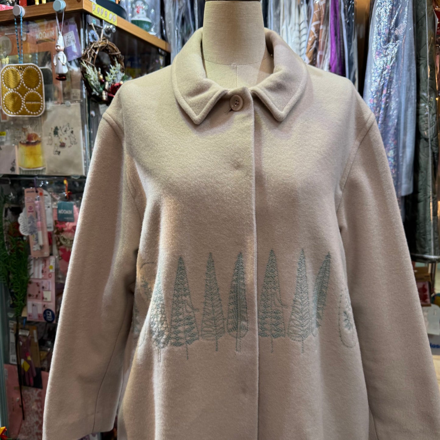 Sale- Haupia Oak and Forest Ivory Coat, made in Japan