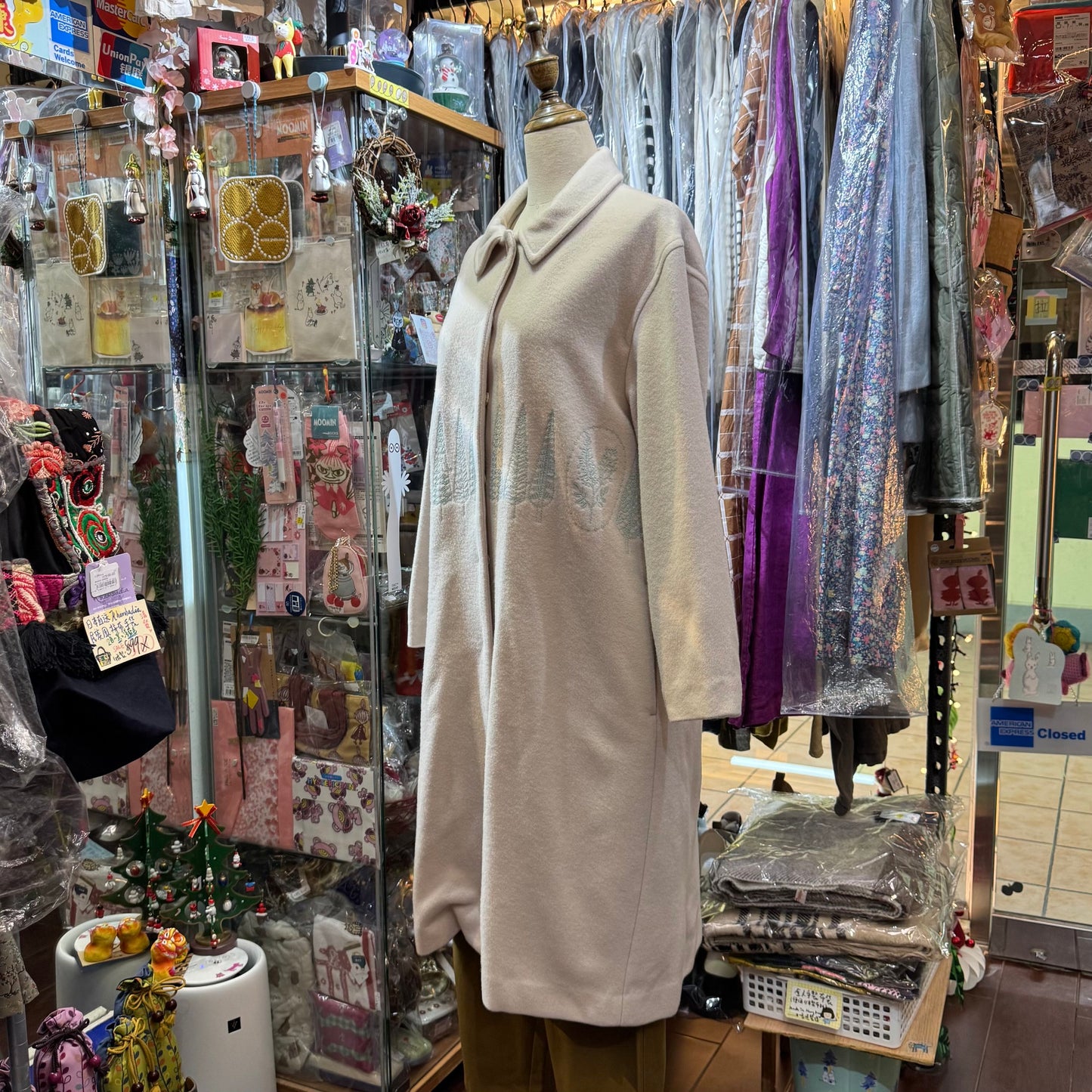 Sale- Haupia Oak and Forest Ivory Coat, made in Japan