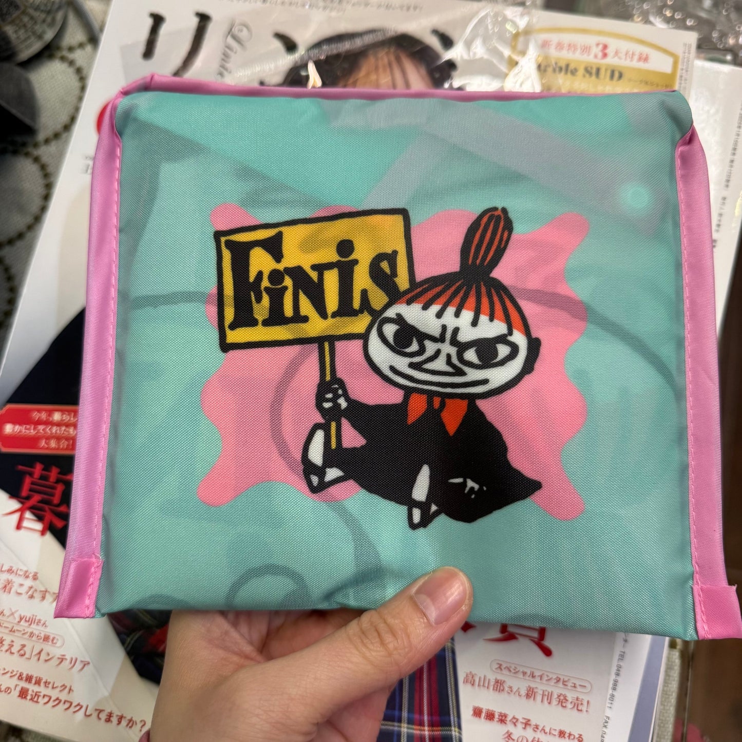 Moomin and Little My ECO Bag, 2 Patterns
