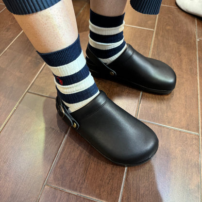 Tumugu X Hcubuch Leather 'Koppe' 2Way Sandals, made in Japan