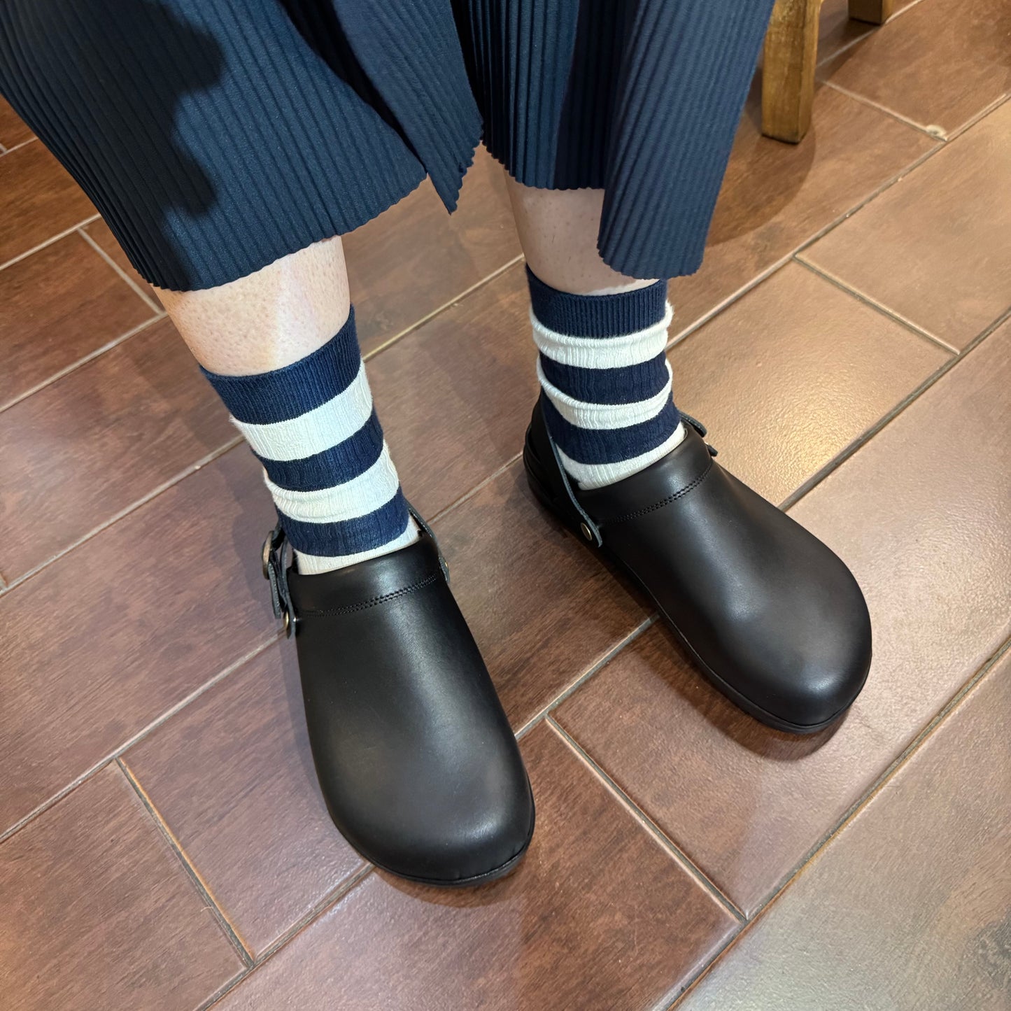 Tumugu X Hcubuch Leather 'Koppe' 2Way Sandals, made in Japan