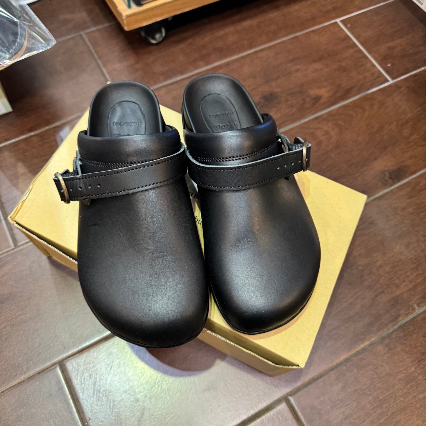 Tumugu X Hcubuch Leather 'Koppe' 2Way Sandals, made in Japan
