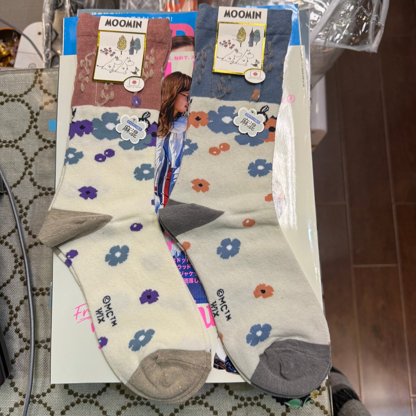 Little My Socks, 2 Colors, made in Japan