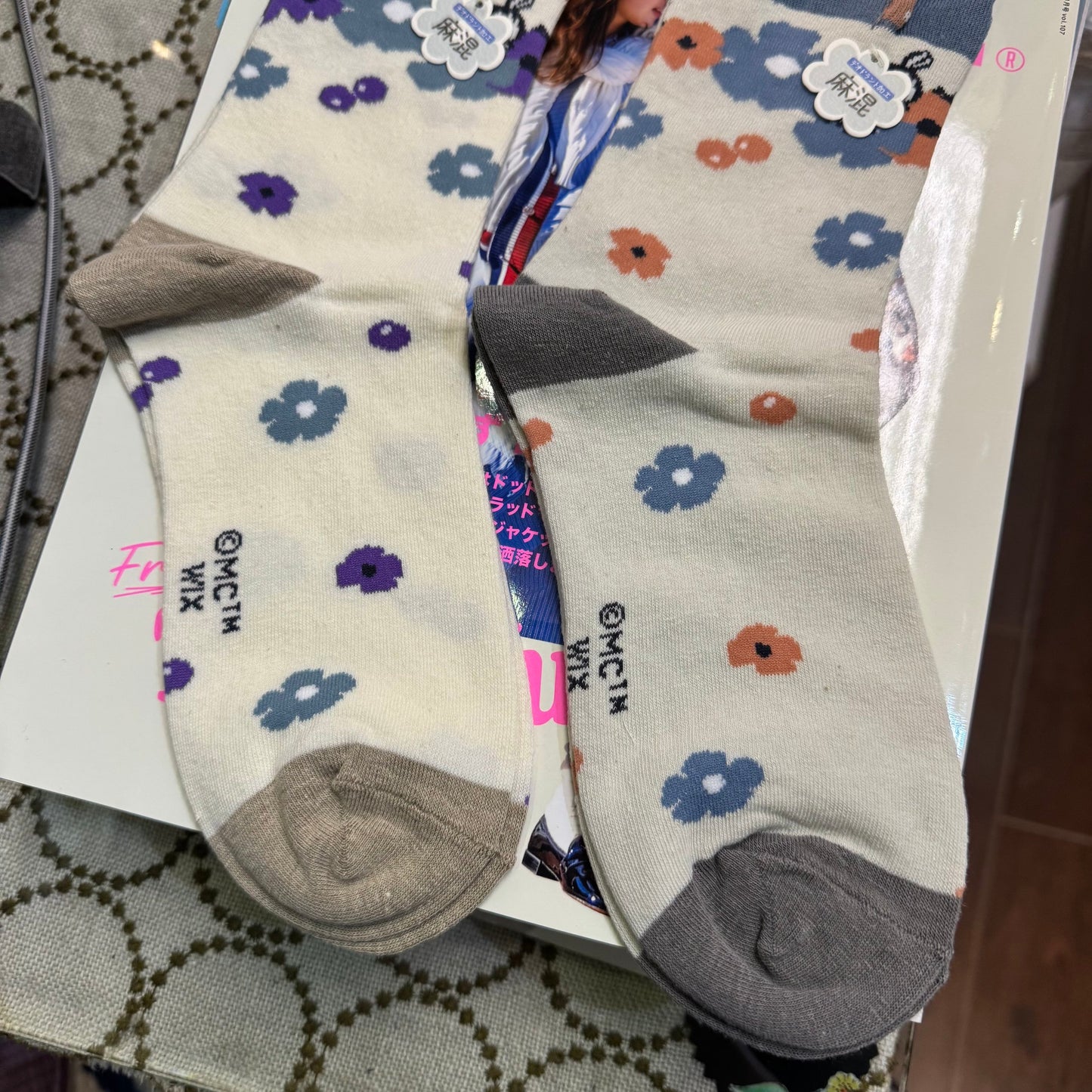 Little My Socks, 2 Colors, made in Japan