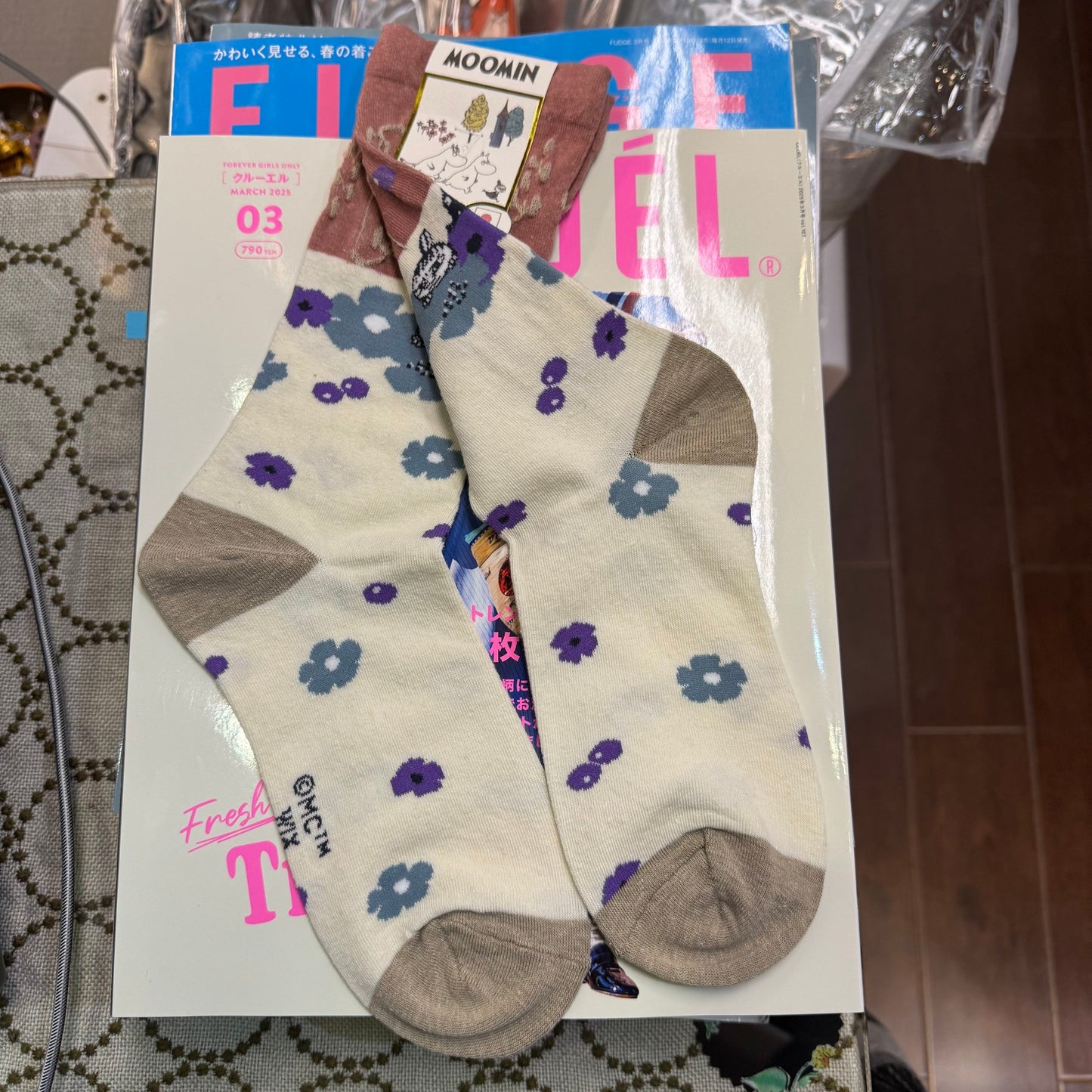 Little My Socks, 2 Colors, made in Japan