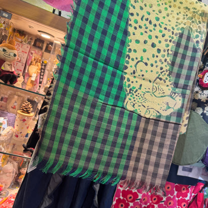 Sale- Kilki Leopard Wool Shawl, 2 Colors, made in India