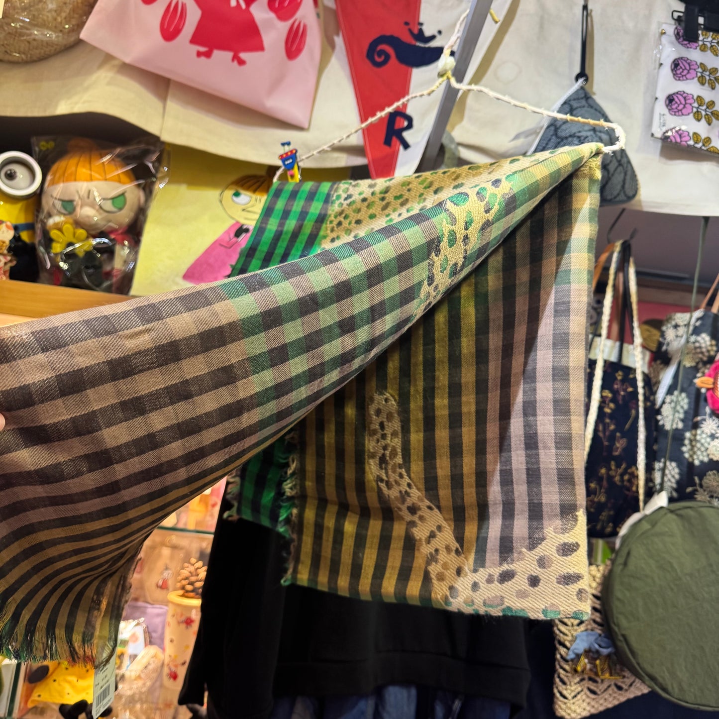 Sale- Kilki Leopard Wool Shawl, 2 Colors, made in India