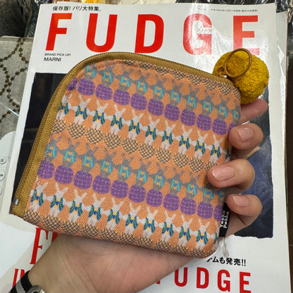 Yokke Pokke Rabbits Pouch, Mini Wallet, made in Japan