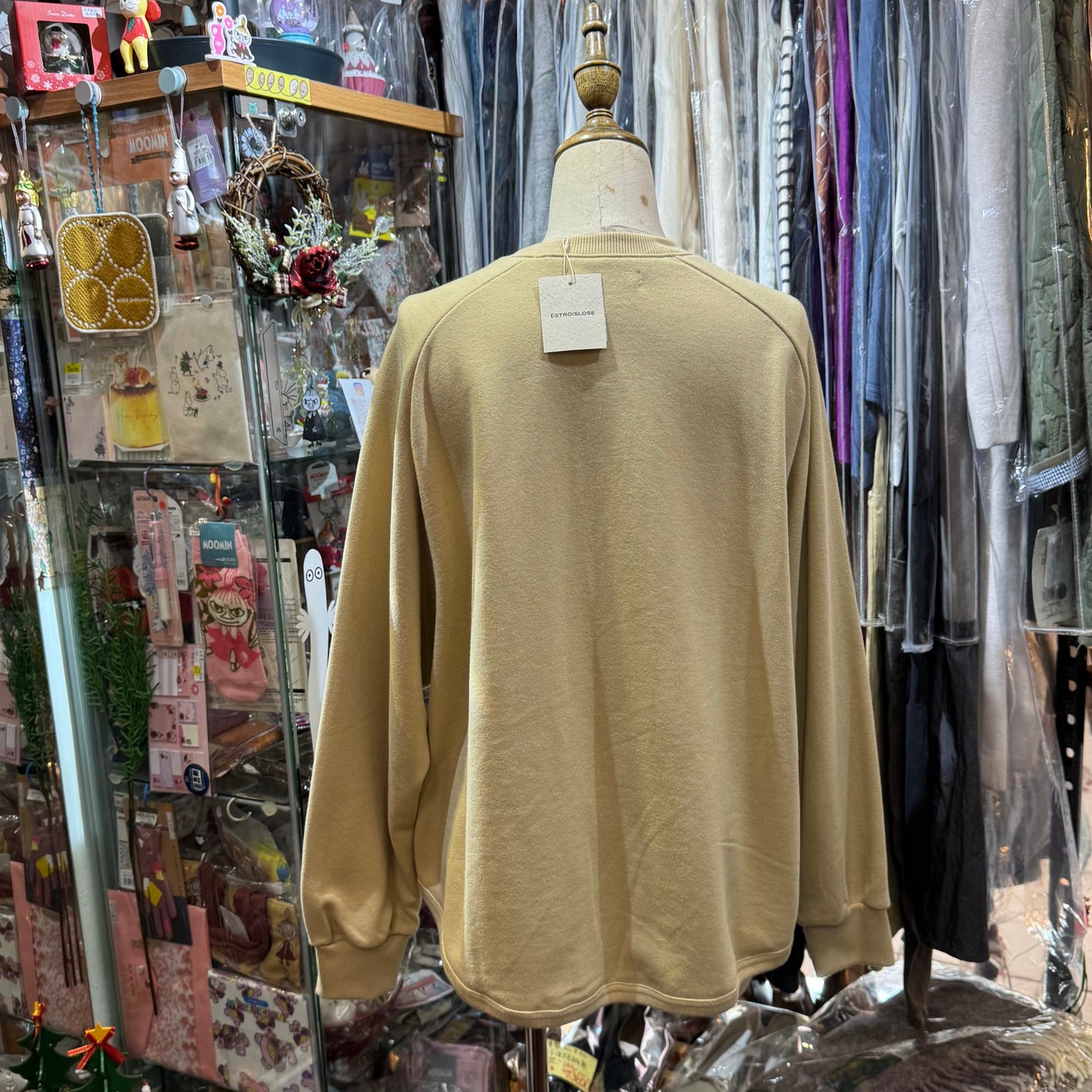 Sale- Estroislose Beige Cardigan, made in Japan