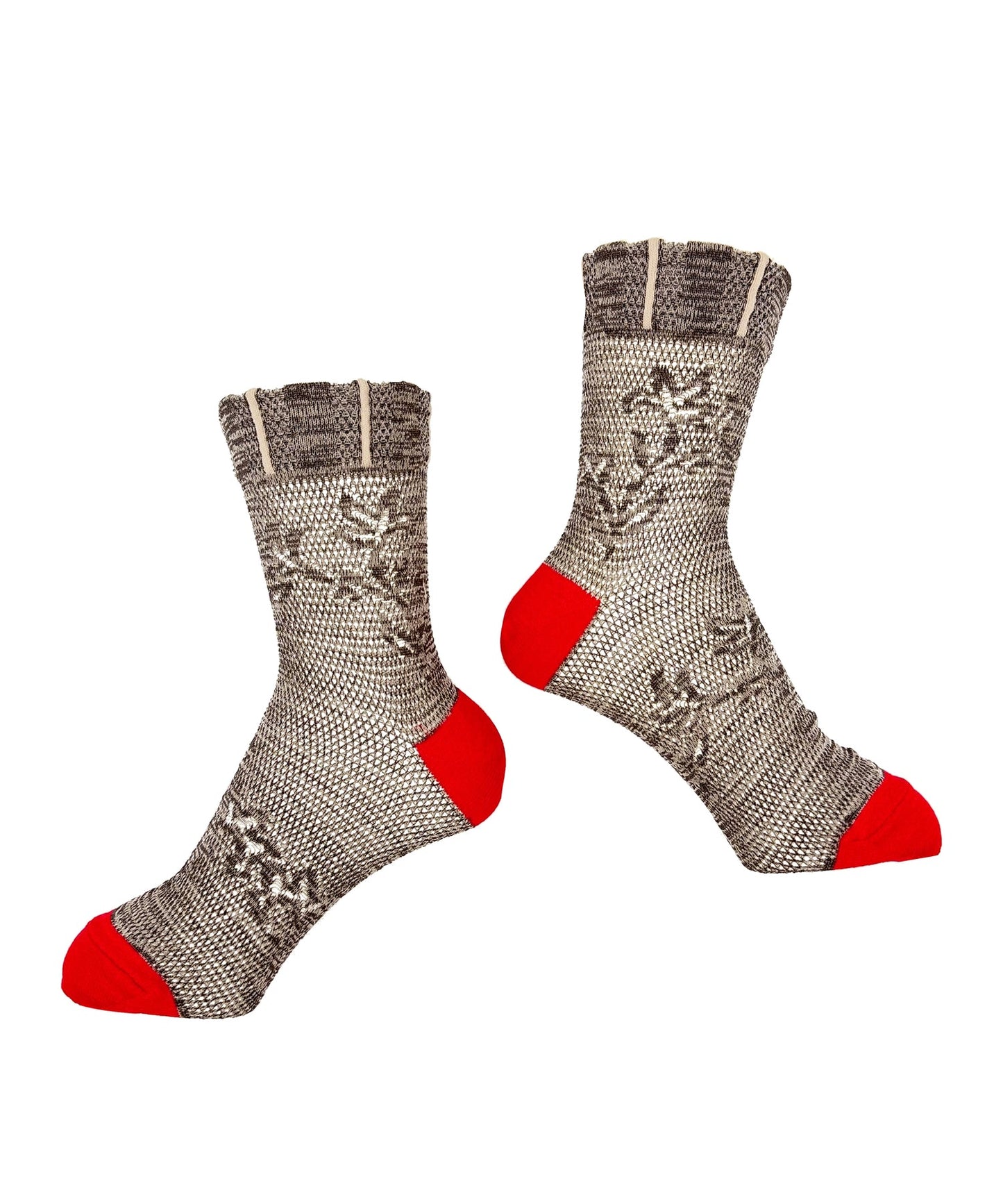 Nonnette Japanese paper mesh Socks, 2 Colos, made in Japan #NS406Y