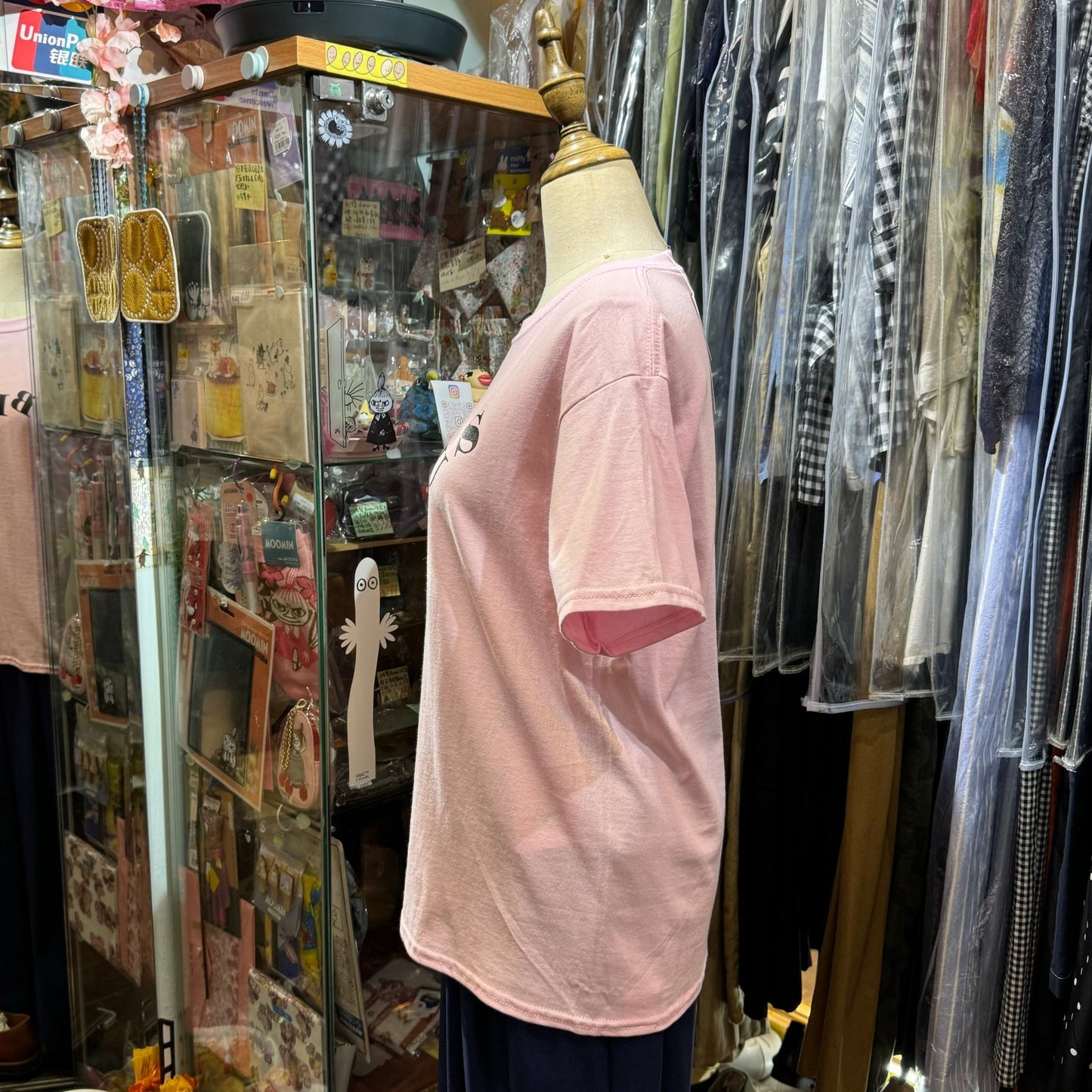 EXTRA20- Diaries Pink BIOUS  T-shirt, made in Honduras