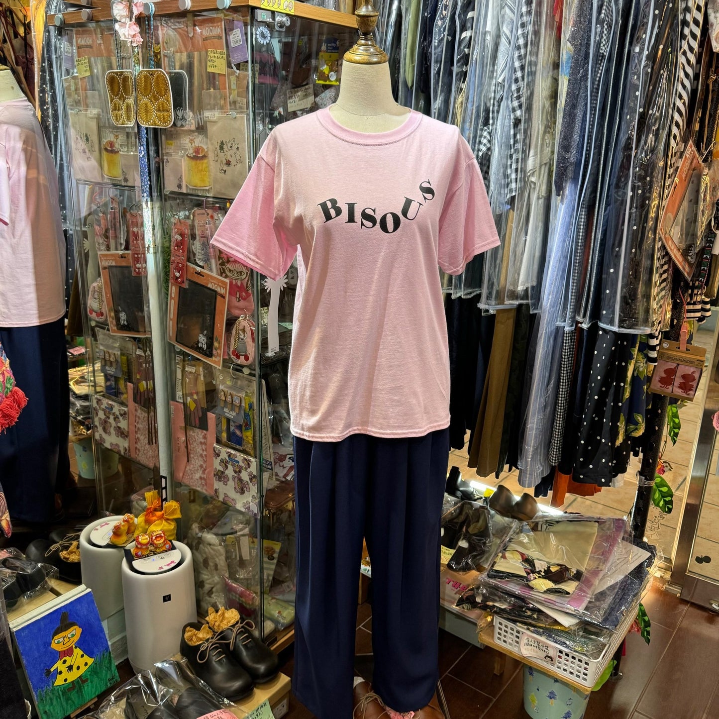 EXTRA20- Diaries Pink BIOUS  T-shirt, made in Honduras