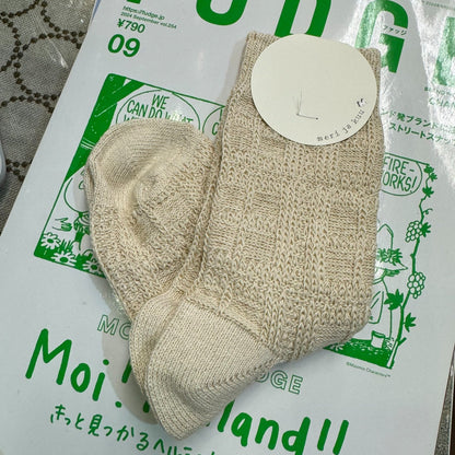 $99 only- Meri ja kuu Socks, 3 Colors, made in Japan