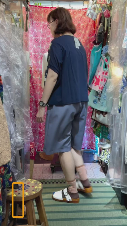 Sale- VM Floral Navy Top, made in Japan