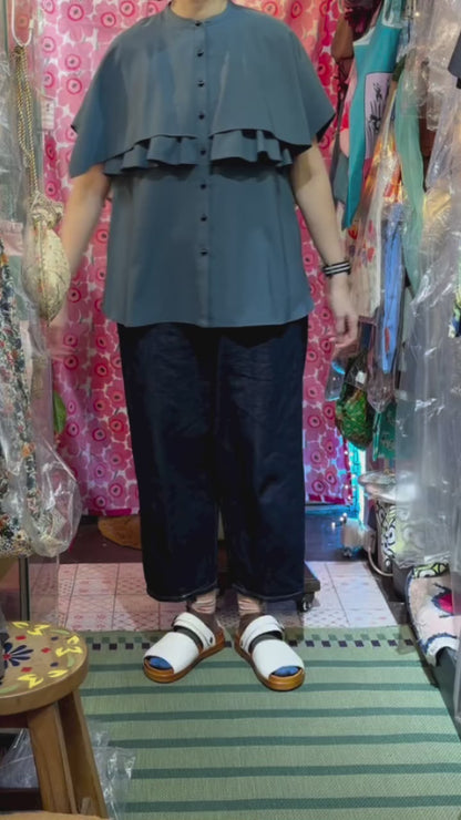 Sale- Sono Blue Shirt, made in Japan