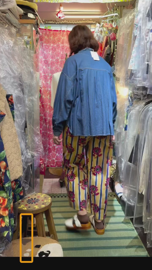 Sale- Michel Beaudouin X Liberty London Floral Pants, made in Japan