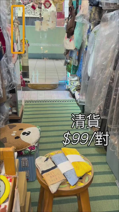 日本制造迷你棉袜，2色可选