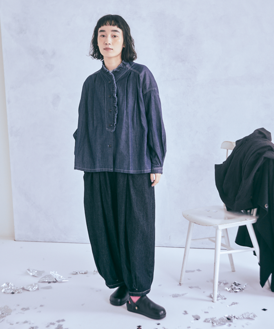 Sale- Tumugu Denim Shirt, 2 Colors