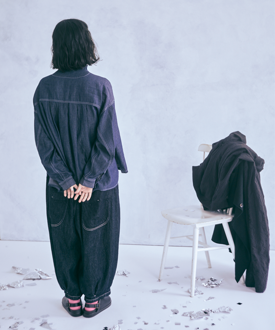 Sale- Tumugu Denim Shirt, 2 Colors