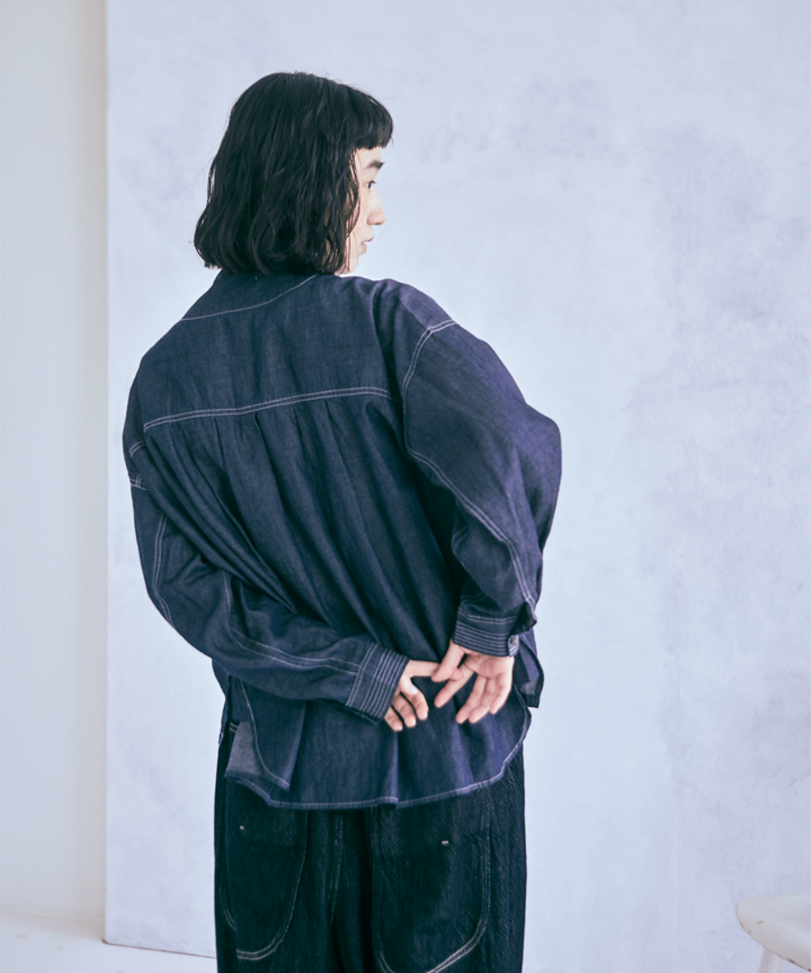 Sale- Tumugu Denim Shirt, 2 Colors