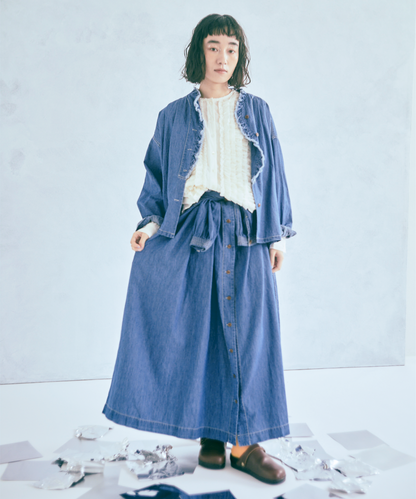 Sale- Tumugu Denim Shirt, 2 Colors