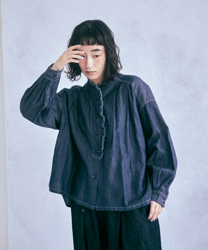 Sale- Tumugu Denim Shirt, 2 Colors