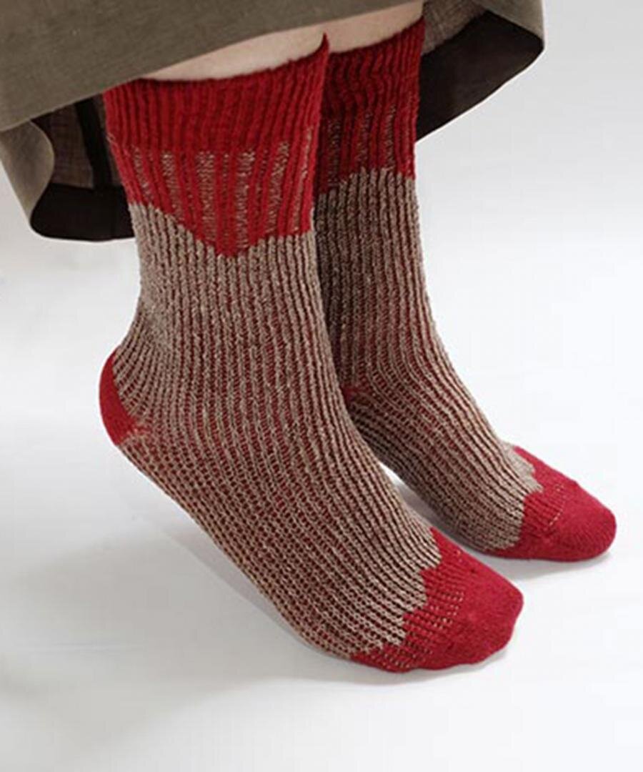 $99 only- Meri ja kuu Wool Socks, 3 Colors, made in Japan